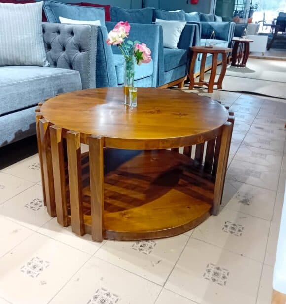 Mahogany tv stand